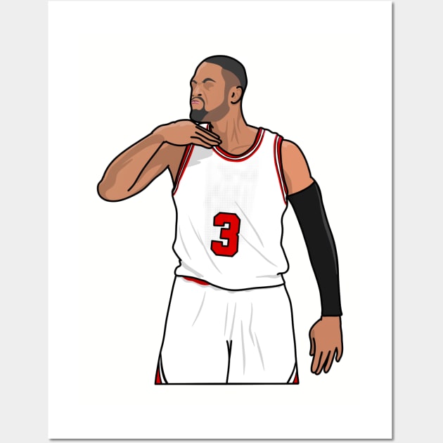 dwade gesture Wall Art by rsclvisual